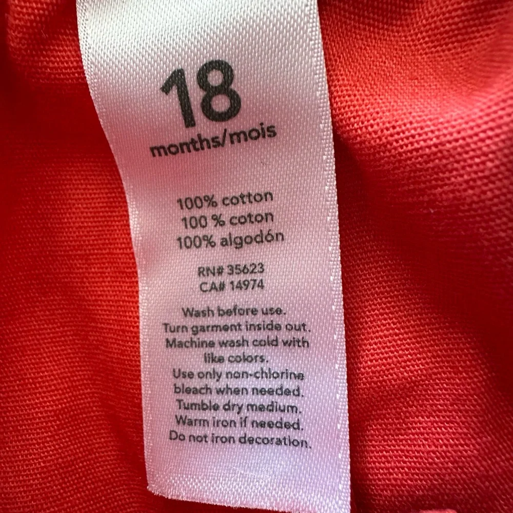 🤎❤️ CARTER’S Boys Shorts 18 months red and khaki EUC bundle 2